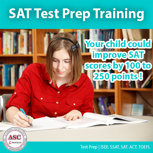SAT test prep training